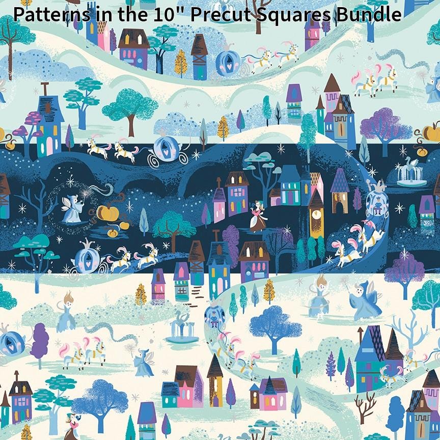 Wishes 10" Precut Squares, Panel and Yardage, Riley Blake