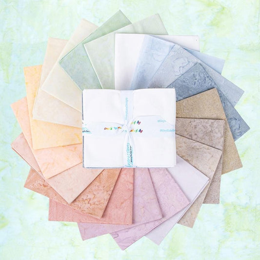 Expressions Batiks Hand-Dyes Cotton Candy Fat Quarter Bundle