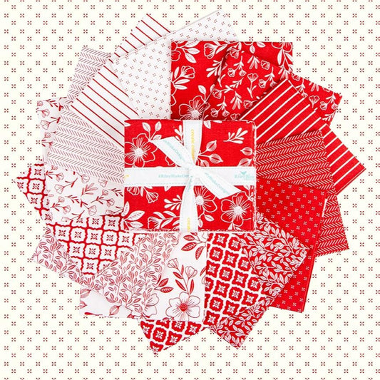 Radiant Ruby Fat Quarter Bundle, Riley Blake