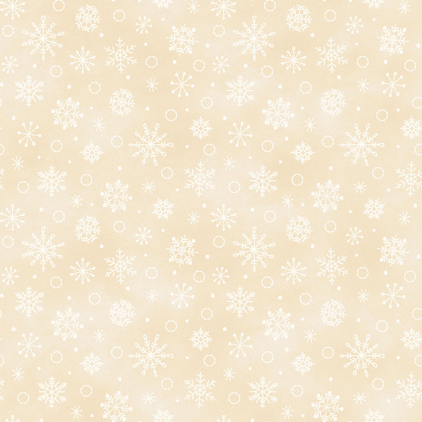 Fabric Pattern Snowflakes in colors Cream, Green and, Red from The Christmastime fabric collection by Robin Kingsley for Maywood Studio captures the charm of a country Christmas. The line features nostalgic redwork and greenwork motifs in a classic color palette of mottled cream, red, and green.