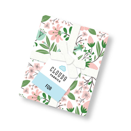 Fat quarter bundle includes all patterns in the The Gardening Girl fabric collection by Hang Tight Studio for Cloud9 Fabrics is a 12-piece, 100% organic cotton collection inspired by springtime, blooming flowers, and the joy of gardening. The collection features a modern-yet-timeless aesthetic in a refreshing palette of coral, green, grey, and white.