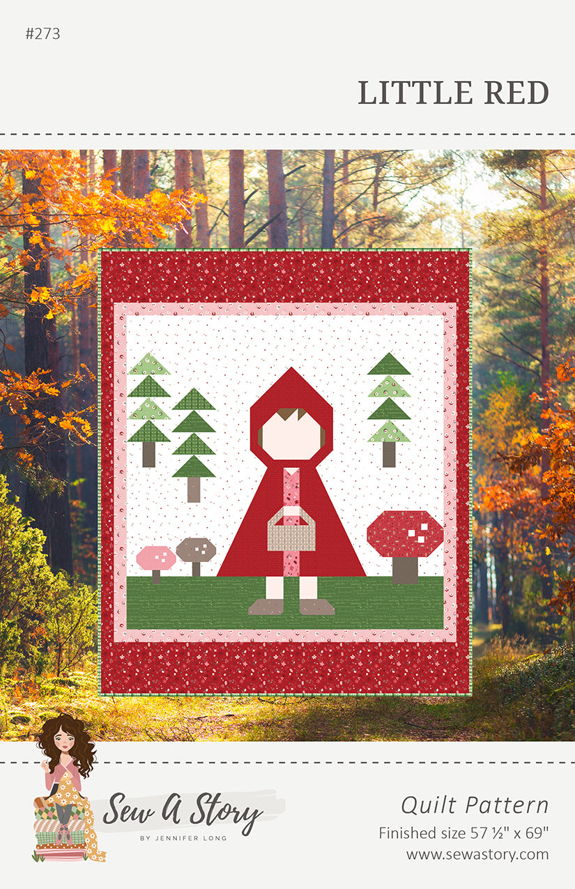 Little Red Quilt Pattern by Jennifer Long for Riley Blake