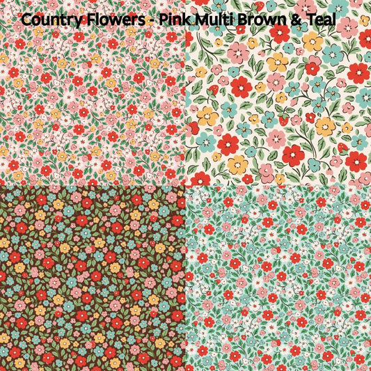 Farmhouse Fancy Fat Quarter Bundle from Poppie Cotton