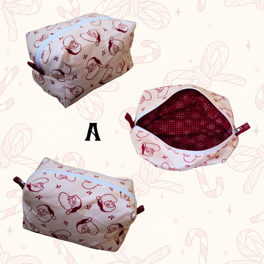 Bags: Christmas Travel/Makeup Bag