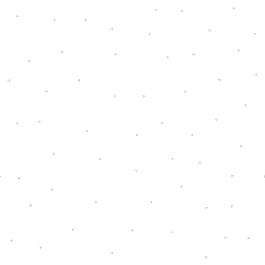 cotton fabric basics white background with small triangles