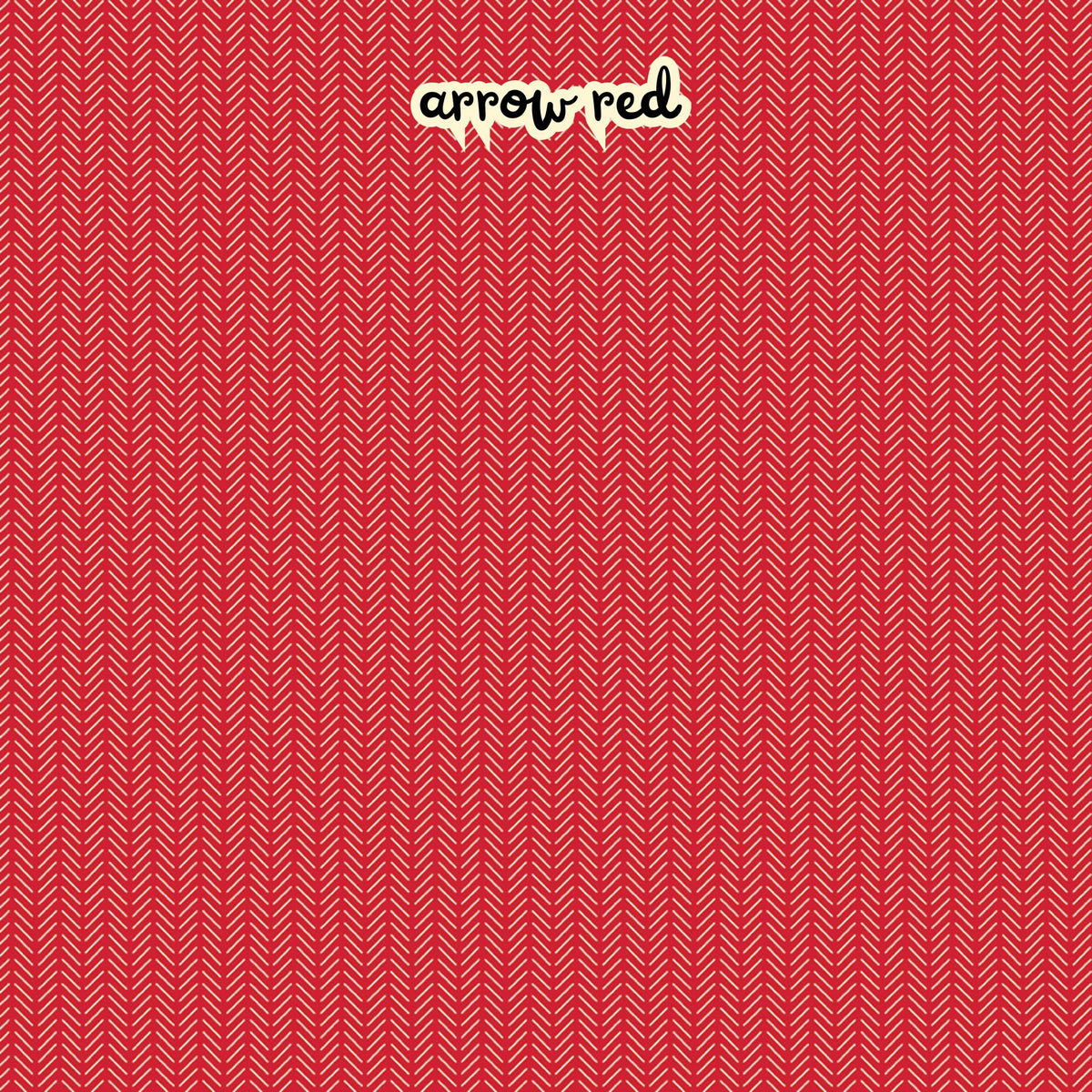 100% cotton fabric collection Radiant Ruby. This one is patterned arrows in white /cloud on a red background. Collection is a vibrant "showstopper in scarlet" a two-tone collection which uses only "Schoolhouse" (red) and "Cloud" (off-white) to create a striking aesthetic inspired by the brilliance of a ruby gemstone.