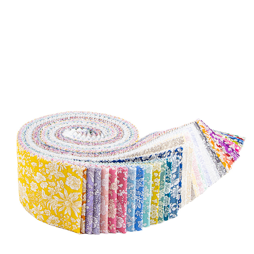 Liberty Emily Belle 2 1/2" Precut Strips, Liberty Fabrics