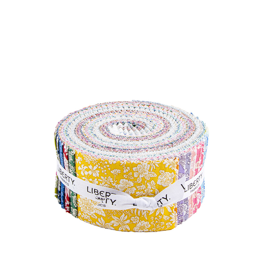 Liberty Emily Belle 2 1/2" Precut Strips, Liberty Fabrics