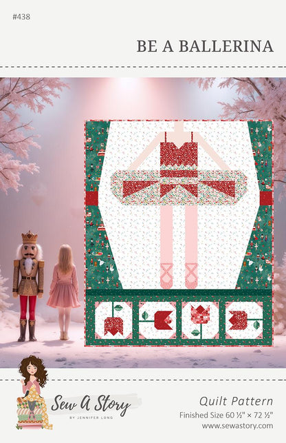 Be a Ballerina Quilt by Jennifer Long for Riley Blake