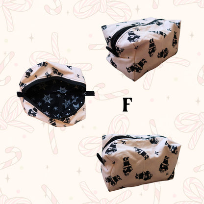 Bags: Christmas Travel/Makeup Bag