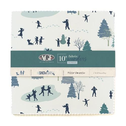 Snow Day, 10" Stacker, Art Gallery Fabrics, 100% Cotton Fabric
