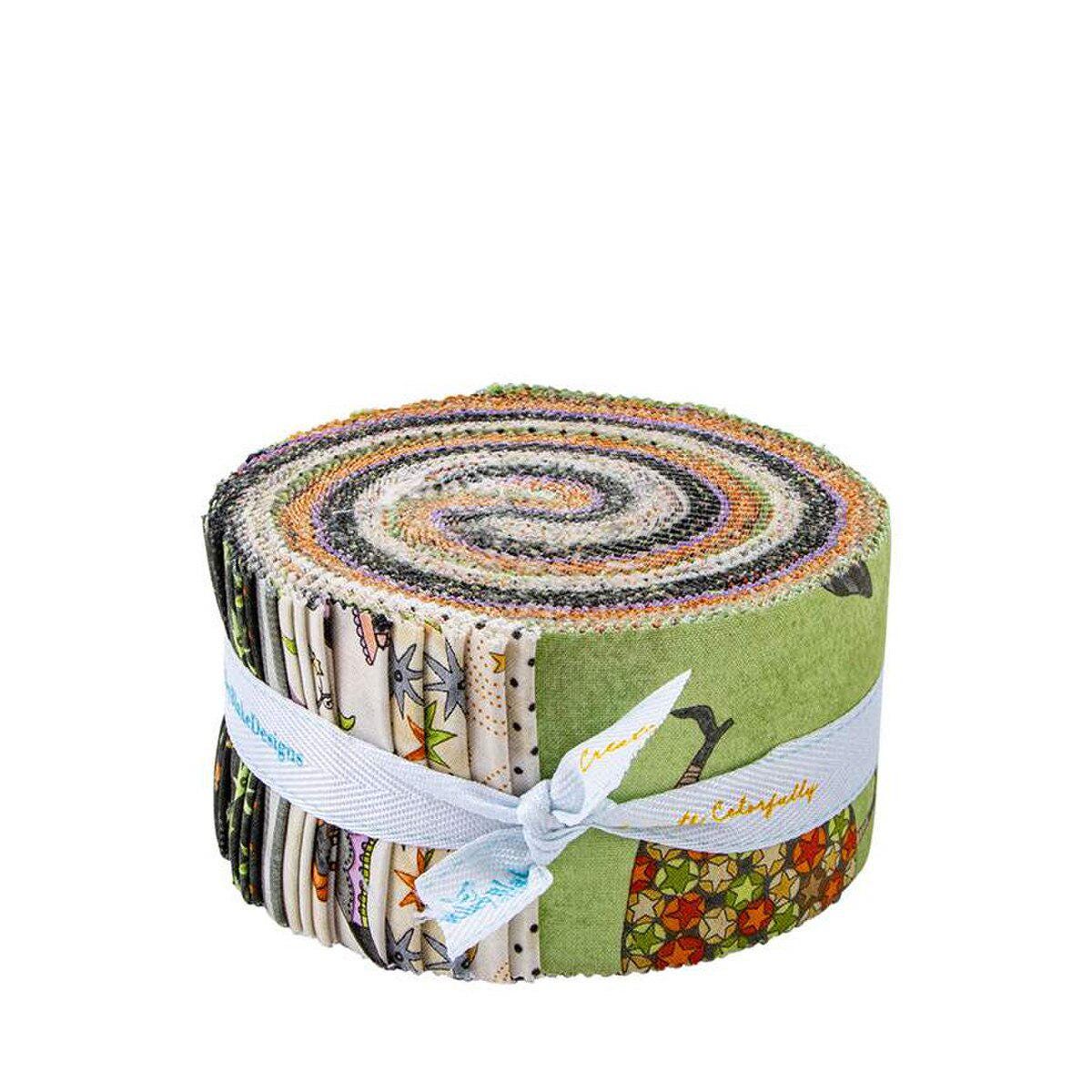 Fabric Halloween PRECUTS: Rolie Polie Ghoul Friends from Riley Blake