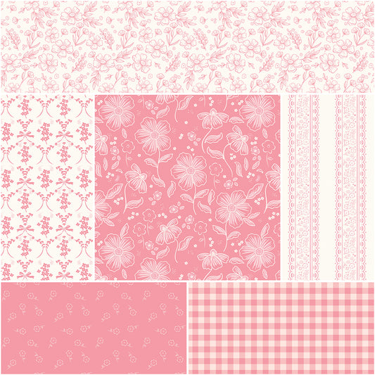 Sweet Pink Collection Fat Quarter Bundle, Riley Blake