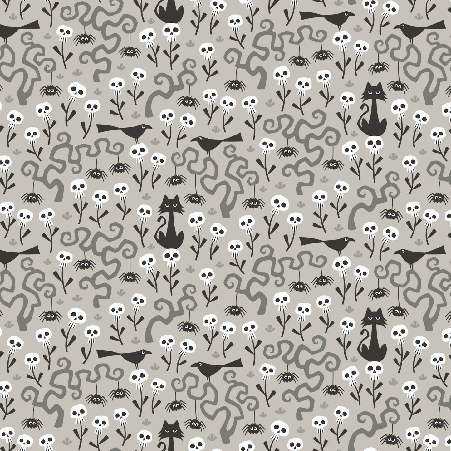 Fabric Halloween: Collection Gothic Whimsy Cloud9