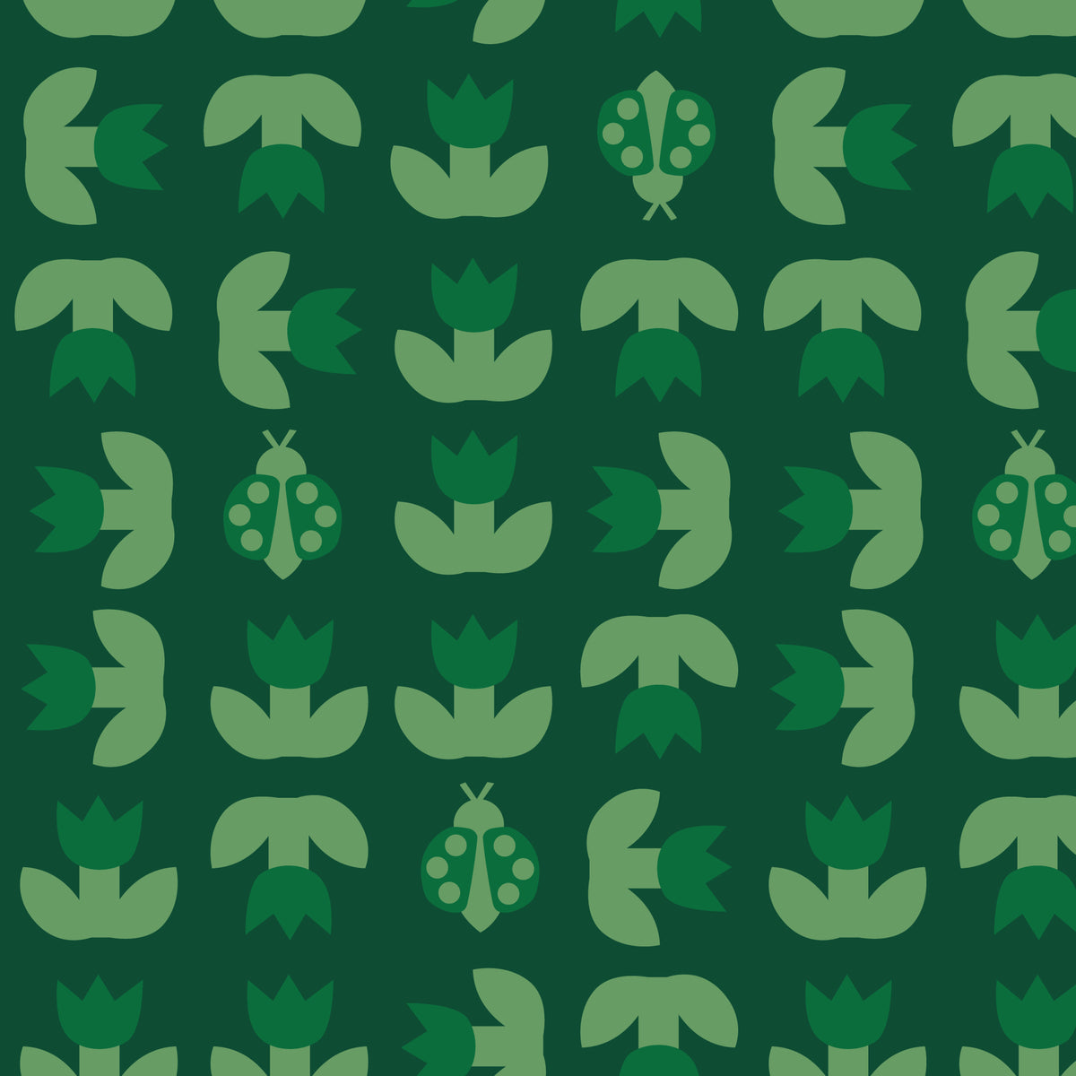 PREORDER: A Tulip Story, Certified Organic Cotton from Cloud 9 Fabrics