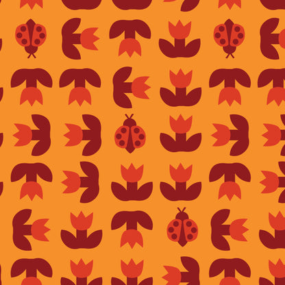 PREORDER: A Tulip Story, Certified Organic Cotton from Cloud 9 Fabrics