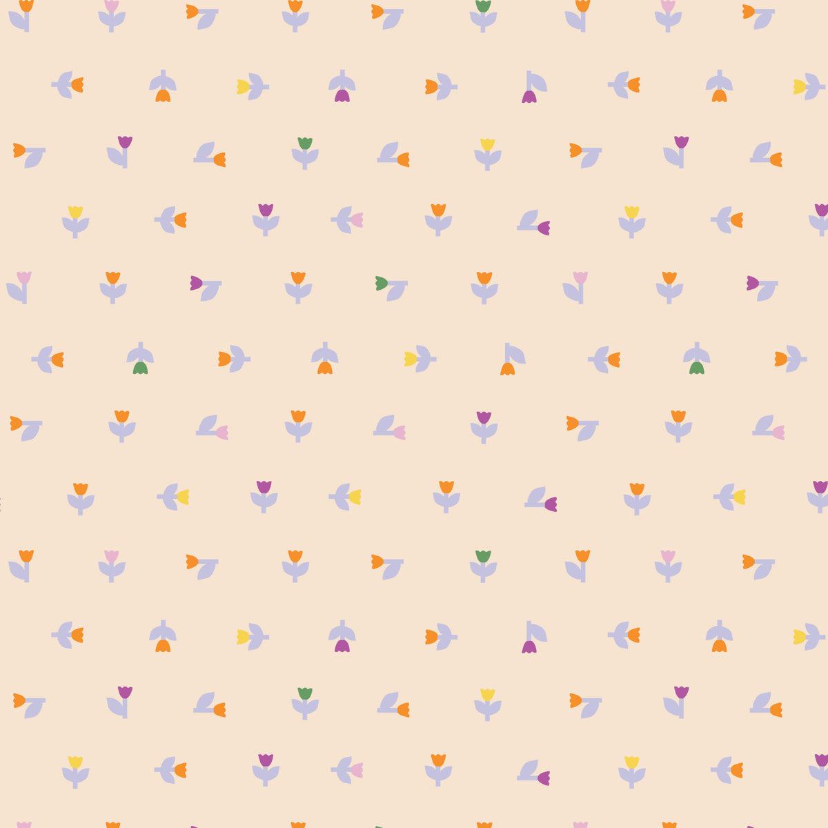 PREORDER: A Tulip Story, Certified Organic Cotton from Cloud 9 Fabrics