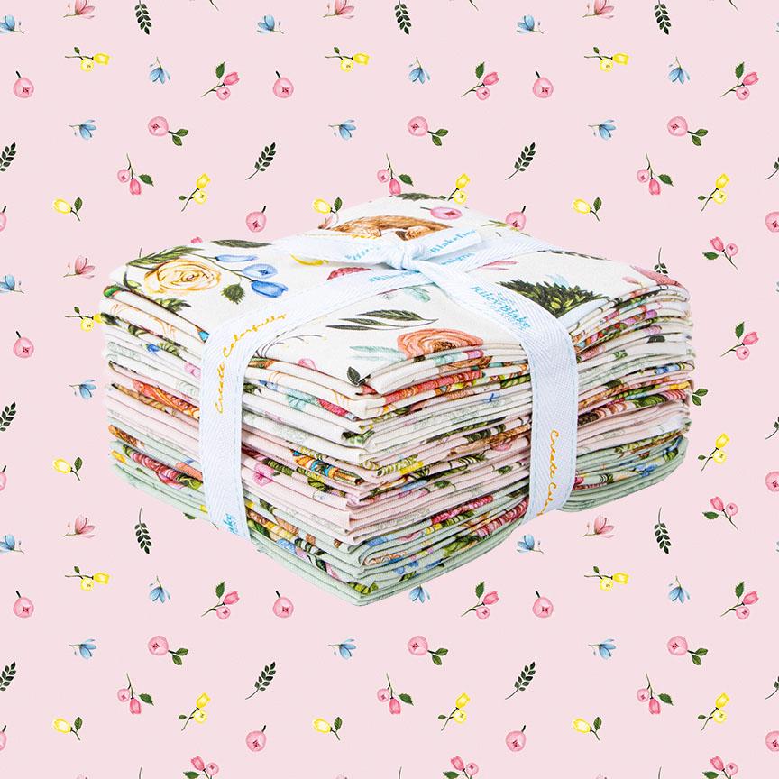 Fabric Floral/Spring PRECUTS: Fat Quarter Bundle Collection Sweet Spring from Riley Blake