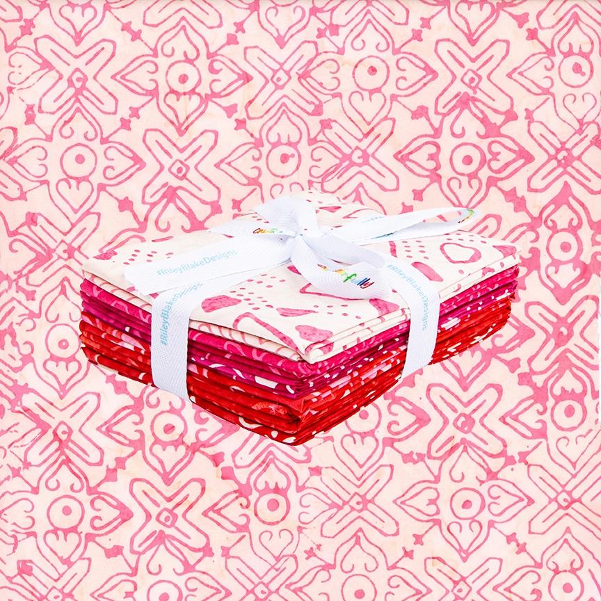 Expressions Batiks Love Punch Fat Quarter Bundle