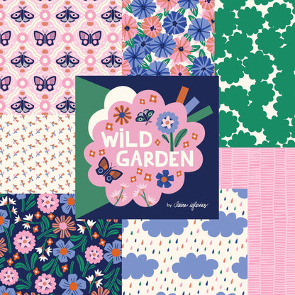 Fabric Floral BUNDLES: Collection Wild Garden Cloud9