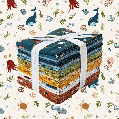 Fabric Patterned PRECUTS: Fat Quarter Bundle Collection Created with Love from Riley Blake