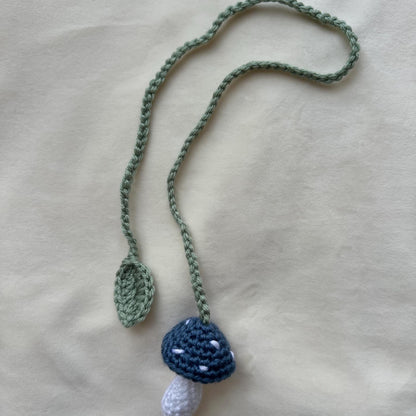 Crochet Mushroom Curtain Tieback