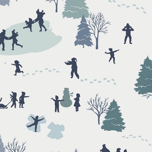 Snow Day, 10" Stacker, Art Gallery Fabrics, 100% Cotton Fabric