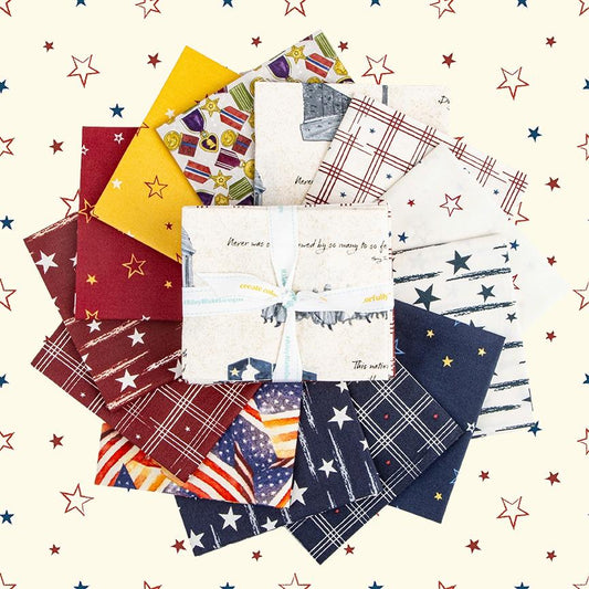 American Honor Fat Quarter Bundle, Riley Blake