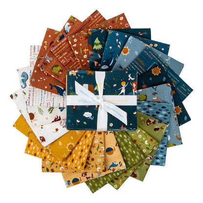Fabric Patterned PRECUTS: Fat Quarter Bundle Collection Created with Love from Riley Blake