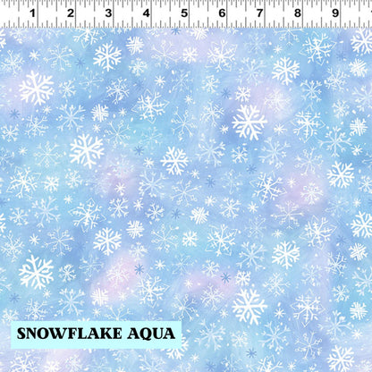 Fabric Winter: Collection Snowtime  from Clothworks