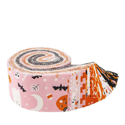 Fabric Halloween PRECUTS: Rolie Polie Hey Pumpkin from Riley Blake