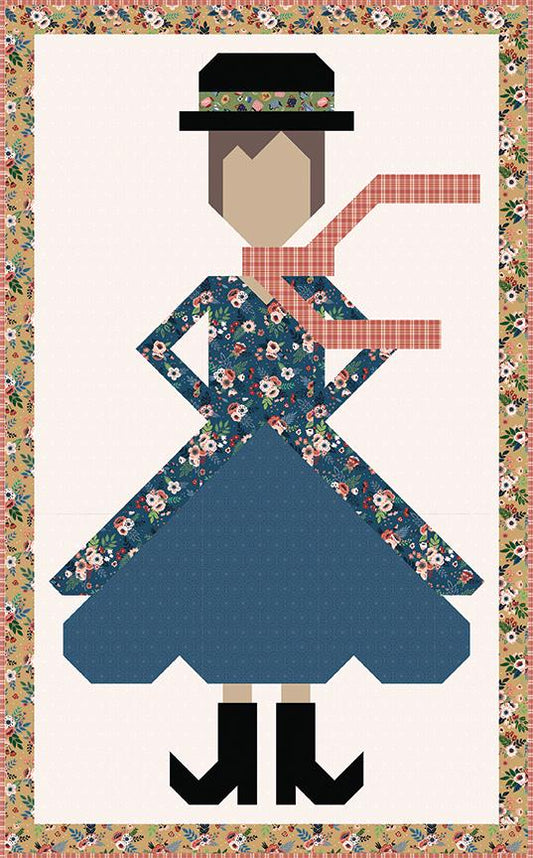 Mary Poppins Quilt by Jennifer Long for Riley Blake