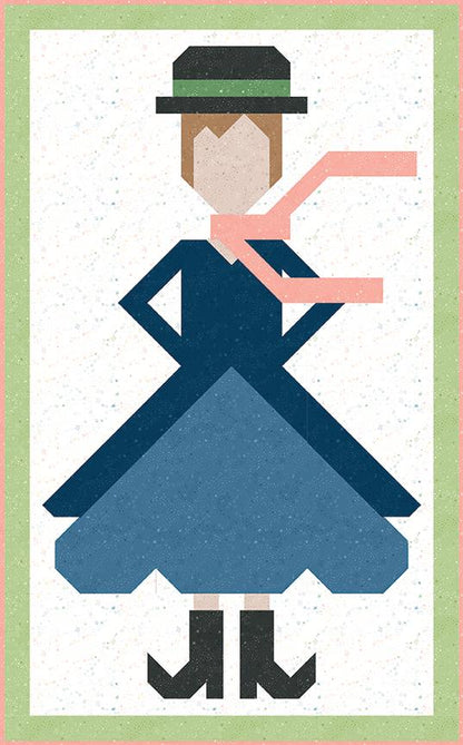 Mary Poppins Quilt by Jennifer Long for Riley Blake