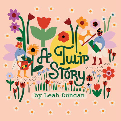 PREORDER: A Tulip Story, Certified Organic Cotton from Cloud 9 Fabrics
