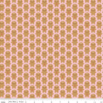 Fabric Christmas BUNDLES: Collection Gingerbread Kisses from Riley Blake