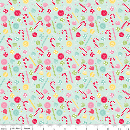 Fabric Christmas BUNDLES: Collection Gingerbread Kisses from Riley Blake