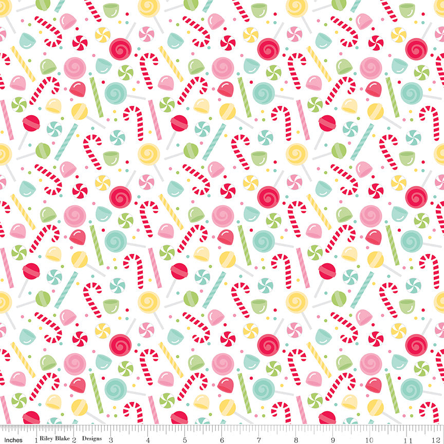 Fabric Christmas BUNDLES: Collection Gingerbread Kisses from Riley Blake