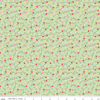 Fabric Christmas BUNDLES: Collection Gingerbread Kisses from Riley Blake