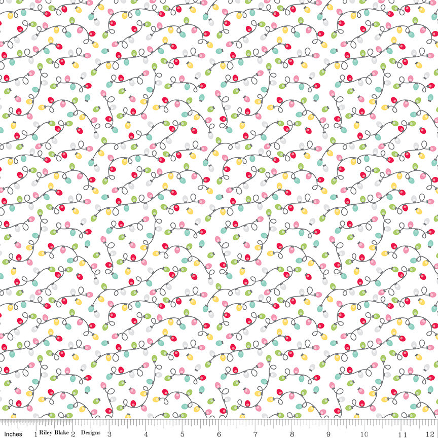 Fabric Christmas BUNDLES: Collection Gingerbread Kisses from Riley Blake