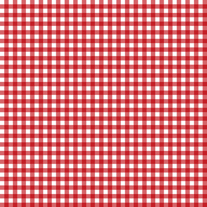 Pattern Plaid (Blue, Navy, Red) - A traditional winter plaid or gingham pattern. Pattern is part of the A Perfect Winter Fabric collection by Lori Whitlock for Riley Blake Designs is a festive 100% cotton line. It features a cozy palette of icy blues, powder white, and rich red. This collection is perfect for winter projects, quilts, apparel, and home decor.