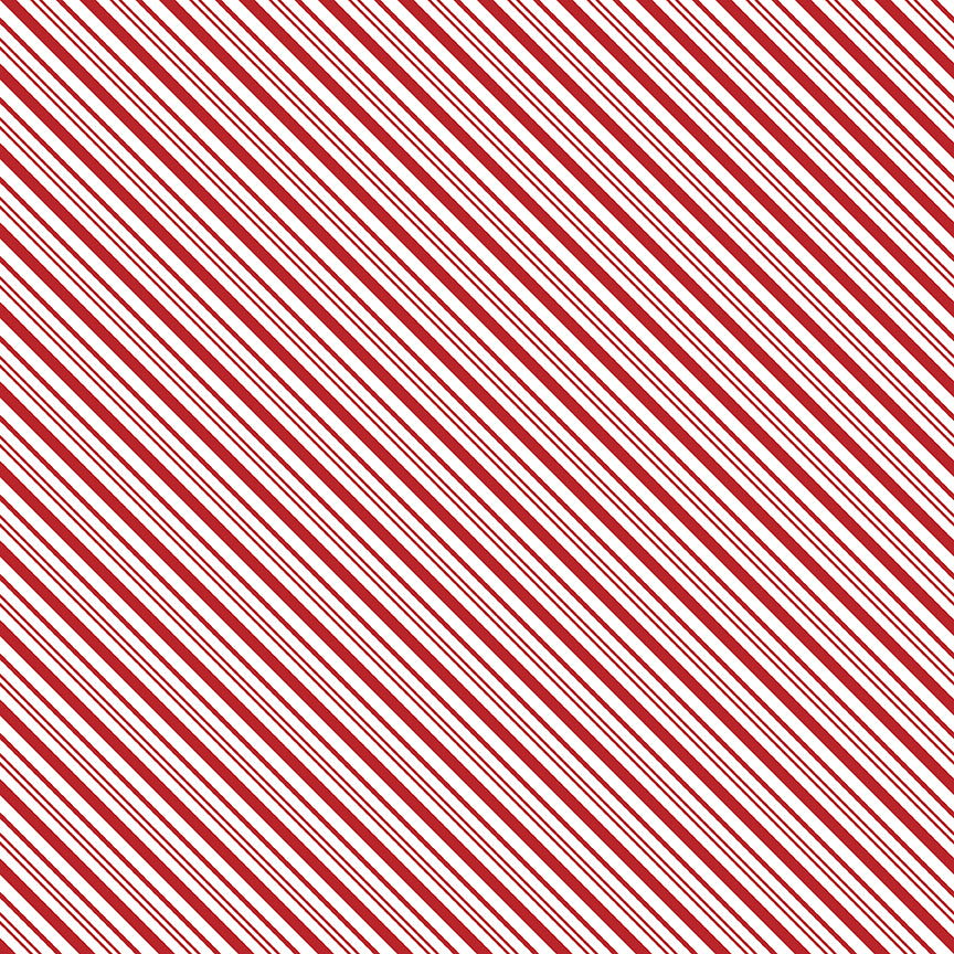 Pattern Stripes (Blue, Navy and Red) featuring a classic diagonal pattern of varying-width stripes. Pattern is part of the A Perfect Winter Fabric collection by Lori Whitlock for Riley Blake Designs is a festive 100% cotton line. It features a cozy palette of icy blues, powder white, and rich red. This collection is perfect for winter projects, quilts, apparel, and home decor.