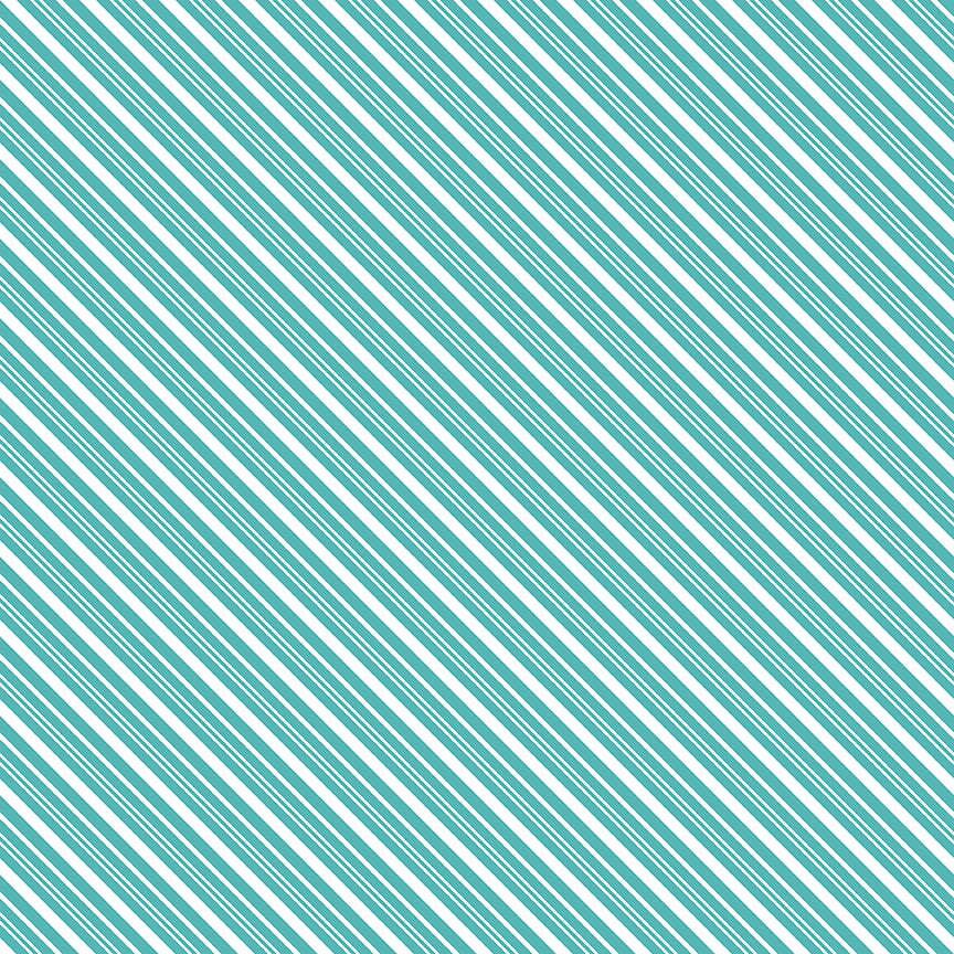 Pattern Stripes (Blue, Navy and Red) featuring a classic diagonal pattern of varying-width stripes. Pattern is part of the A Perfect Winter Fabric collection by Lori Whitlock for Riley Blake Designs is a festive 100% cotton line. It features a cozy palette of icy blues, powder white, and rich red. This collection is perfect for winter projects, quilts, apparel, and home decor.