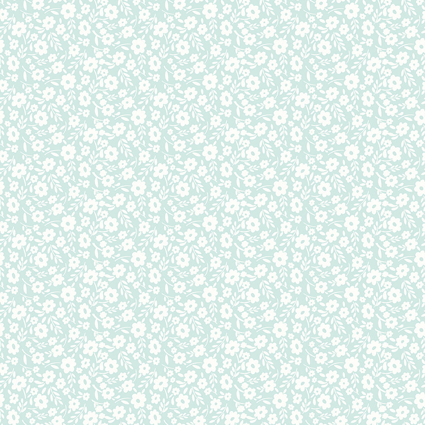 Pattern from the Little Posies fabric collection, by Cayla Naylor for Riley Blake Designs. Patterns feature hand-drawn floral prints, gentle pastels, ditsy blooms, and cottage-style motifs. 
- 100% cotton
- Machine Wash Cold/Tumble Dry Low