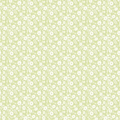 Pattern from the Little Posies fabric collection, by Cayla Naylor for Riley Blake Designs. Patterns feature hand-drawn floral prints, gentle pastels, ditsy blooms, and cottage-style motifs. 
- 100% cotton
- Machine Wash Cold/Tumble Dry Low