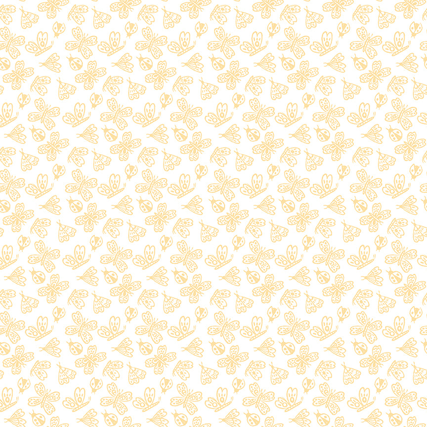 Pattern from the Little Posies fabric collection, by Cayla Naylor for Riley Blake Designs. Patterns feature hand-drawn floral prints, gentle pastels, ditsy blooms, and cottage-style motifs. 
- 100% cotton
- Machine Wash Cold/Tumble Dry Low