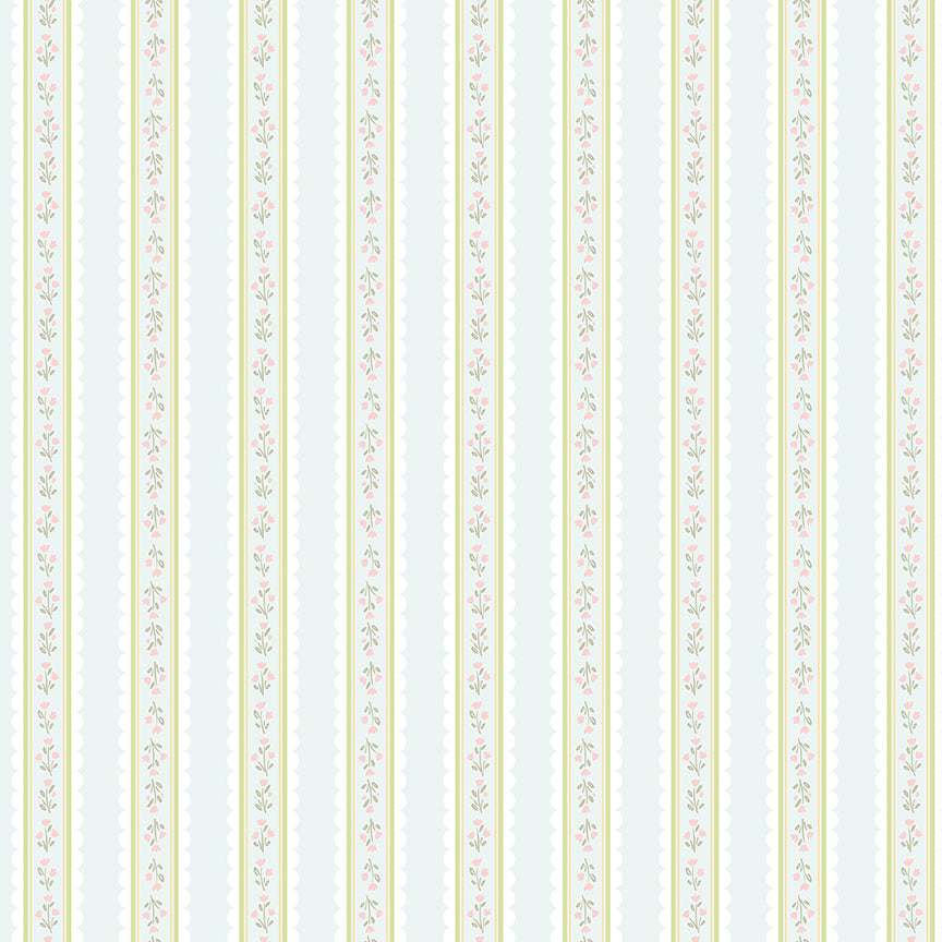 Pattern from the Little Posies fabric collection, by Cayla Naylor for Riley Blake Designs. Patterns feature hand-drawn floral prints, gentle pastels, ditsy blooms, and cottage-style motifs. 
- 100% cotton
- Machine Wash Cold/Tumble Dry Low