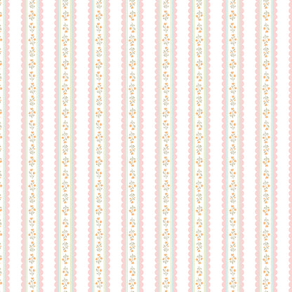 Pattern from the Little Posies fabric collection, by Cayla Naylor for Riley Blake Designs. Patterns feature hand-drawn floral prints, gentle pastels, ditsy blooms, and cottage-style motifs. 
- 100% cotton
- Machine Wash Cold/Tumble Dry Low
