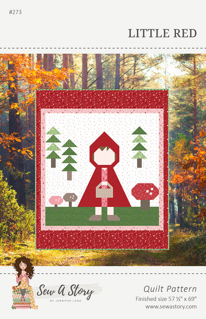 Little Red Quilt Pattern by Jennifer Long for Riley Blake