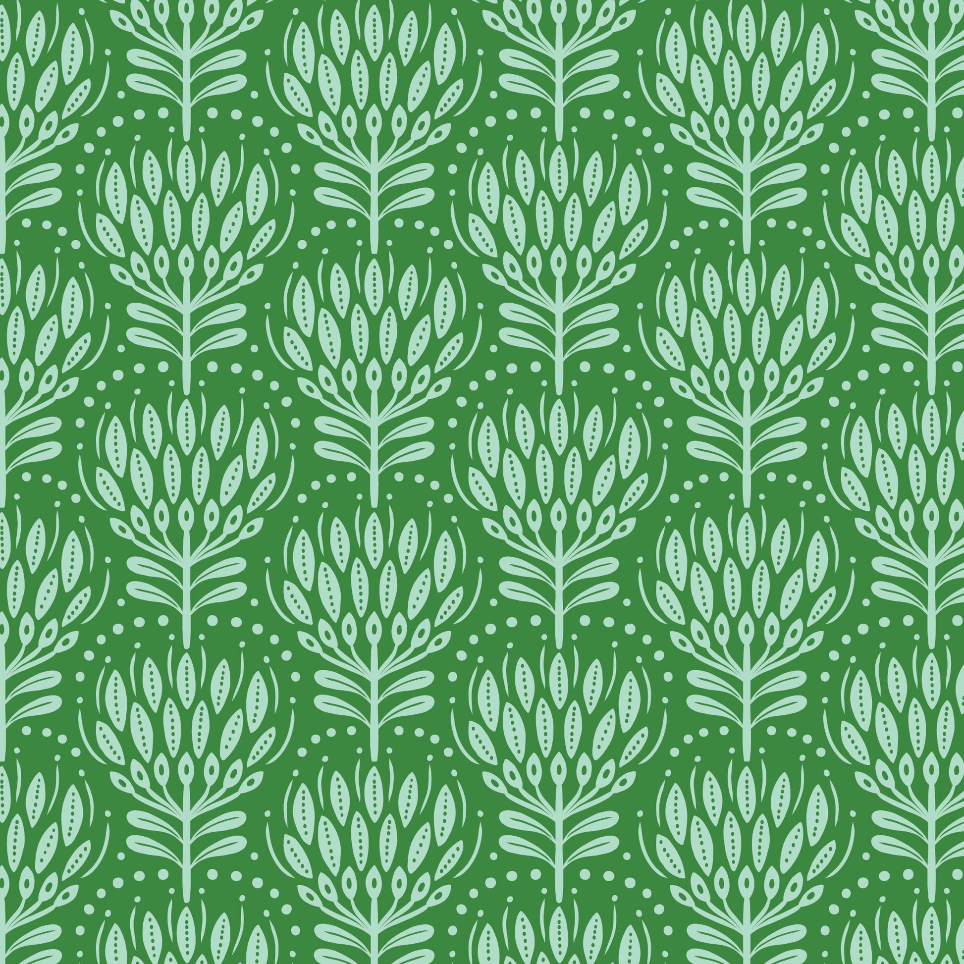 Pattern Alina (backgrounds in Coral, Green, & Gray): A stylized botanical print from The Gardening Girl fabric collection by Hang Tight Studio for Cloud9 Fabrics is a 16-piece, 100% organic cotton collection inspired by springtime, blooming flowers, and the joy of gardening. The collection features a modern-yet-timeless aesthetic in a refreshing palette of coral, green, grey, and white.