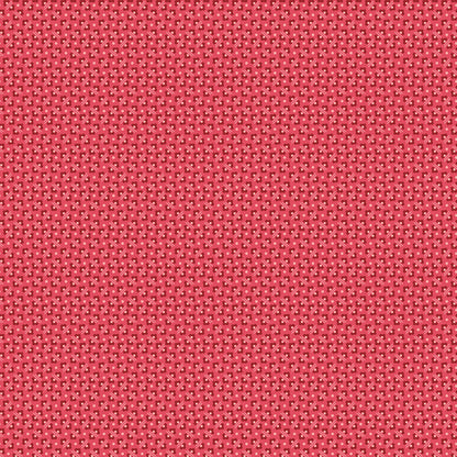 Pattern Flower Bed Tea Rose: A stylized, repeating floral pattern reminiscent of a garden bed. Fabric pattern is from The Berry & Sage fabric collection by Lori Holt  for Riley Blake Designs which is a vintage-inspired line  characterized by a color palette of coral, tea rose, cherry, alpine, latte, and sage. The collection features a mix of delicate florals, calicos, geometrics, and plaids.